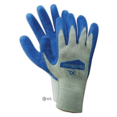 MAGID HandMaster 306T Rough Latex PalmCoated Gloves, XL, 12PK 306T-XL